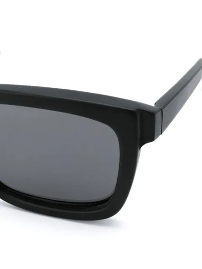 Shop Kuboraum Square Shaped Sunglasses In Black