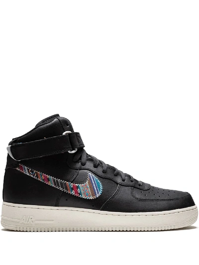 Shop Nike Air Force 1 High '07 Lv8 Sneakers In Black