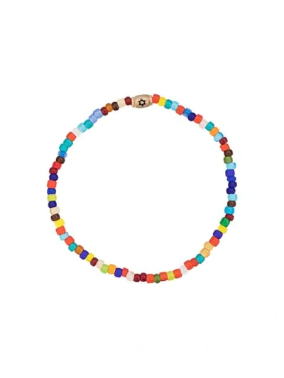 Shop Luis Morais Star Pendant Bracelet In Multicolour