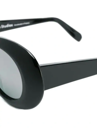 Shop Acne Studios 'mustang' Sonnenbrille In Black