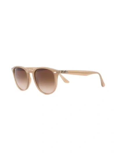 Shop Ray Ban Gradient Lenses Sunglasses In 绿色