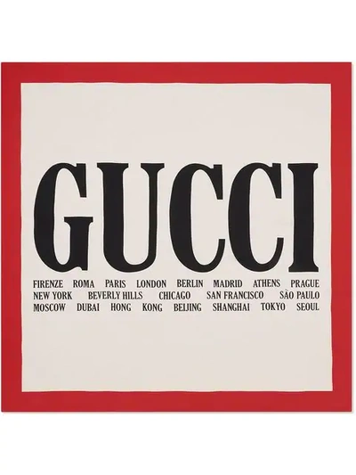 Gucci Cities围巾