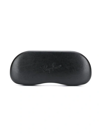 Ray Ban Top Bar Round Glasses In Black