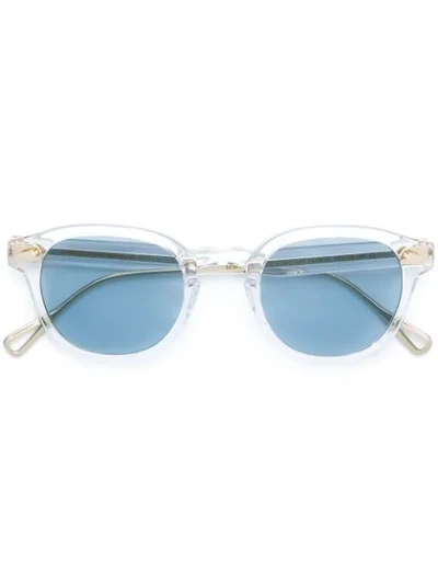 Shop Moscot Lemtosh Sunglasses In White