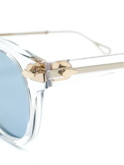 Shop Moscot Lemtosh Sunglasses In White
