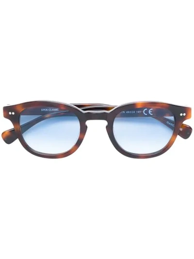 Shop Epos Bronte Sunglasses In Brown