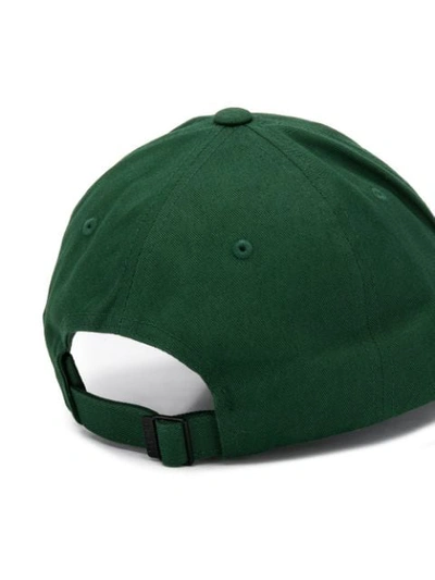 Shop Etudes Studio Embroidered Logo Baseball Cap In Green