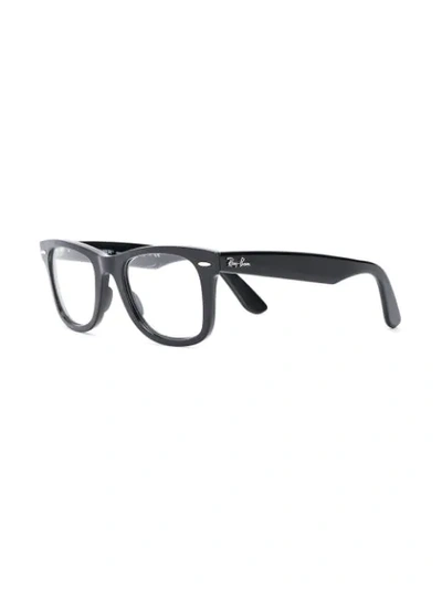 Ray Ban Wayfarer Frame Glasses In Black