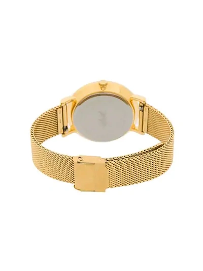 Shop Larsson & Jennings Lugano Jura Milanese 38mm Watch In Gold