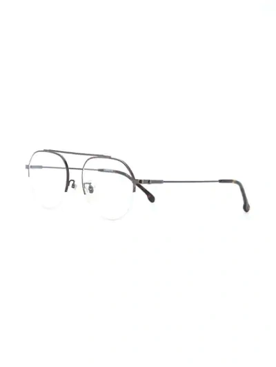 Shop Carrera Aviator Glasses In Black