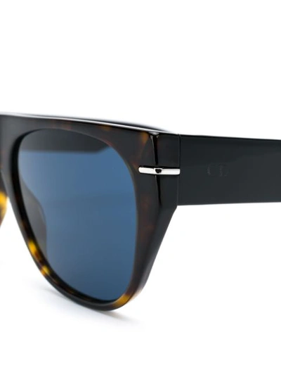 Shop Dior Blacktie Square-frame Sunglasses