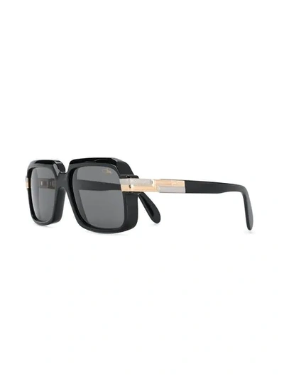 Shop Cazal Oversized Sunglasses In Black