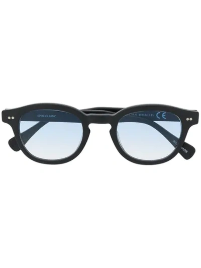 Shop Epos Bronte Glasses In 黑色