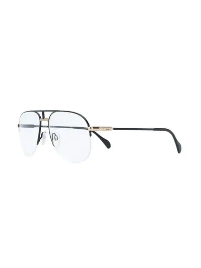 Shop Cazal 717 Unisex Glasses In Black