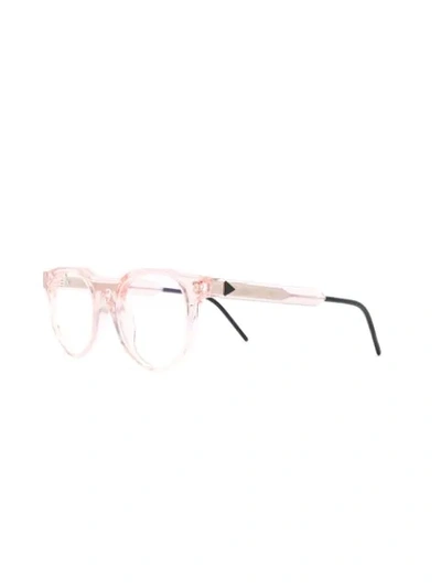 Shop Soya Evan Glasses In Rosa