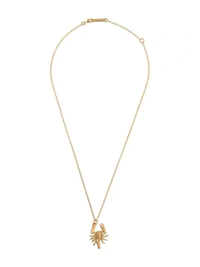 Shop Ambush Scorpio Pendant Necklace In Gold