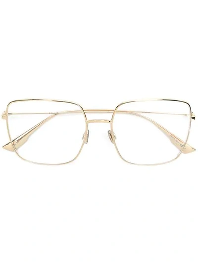 Shop Dior Stellaire Glasses In Metallic