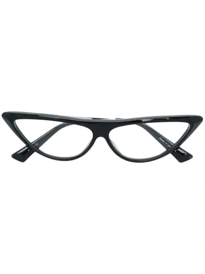 Shop Christian Roth Rina Glasses In Black