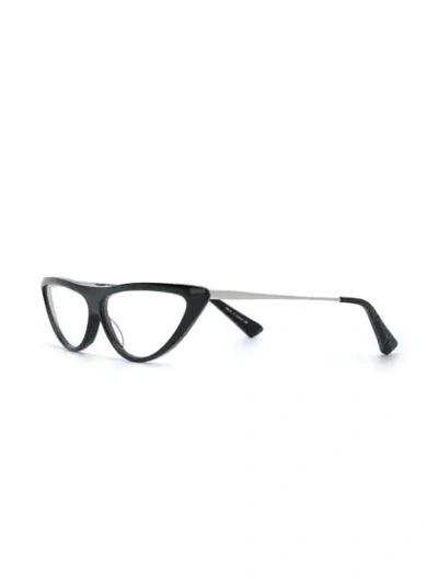 Shop Christian Roth Rina Glasses In Black