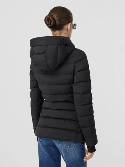 Burberry Newbridge Hooded Down Puffer Jacket In Black | ModeSens