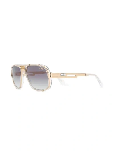 Cazal Pilot-frame Sunglasses In Gold