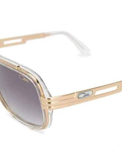 Cazal Pilot-frame Sunglasses In Gold