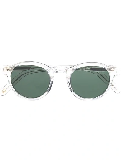 MOSCOT CLEAR FRAME SUNGLASSES - 白色
