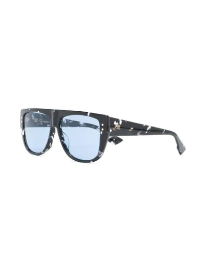 DIOR EYEWEAR DIOR EYEWEAR CDSDIORCLUB29WZ56 56-KU SYNTHETIC->ACETATE - 黑色