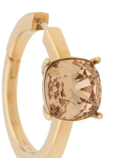 Shop Ambush Crystal Ring Earring In Gold