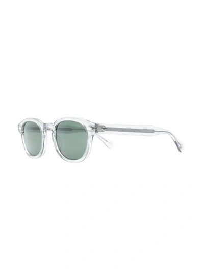 Shop Moscot Lemtosh Sunglasses In Grey