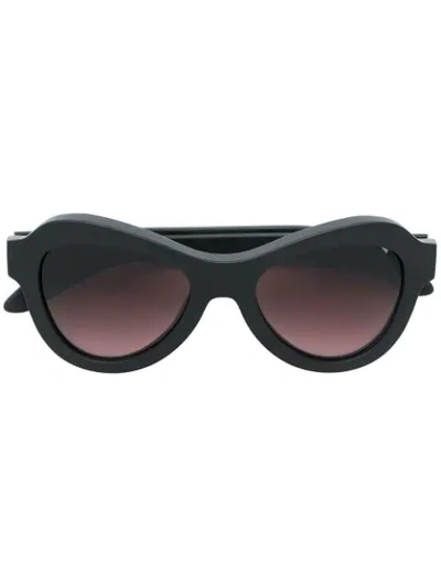 Shop Kuboraum Black Maske Y2 Sunglasses