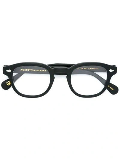 Shop Moscot Lemtosh Glasses In Black