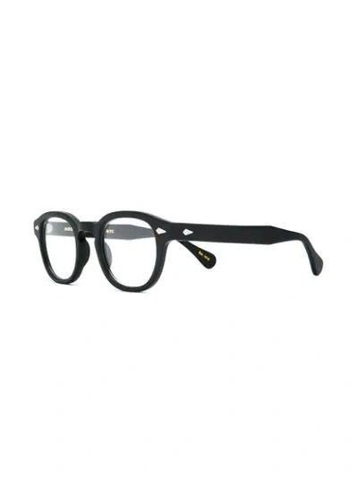 Shop Moscot Lemtosh Glasses In Black