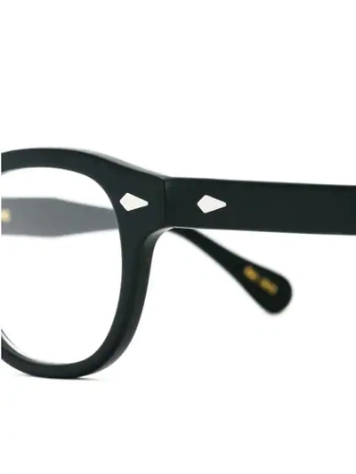 Shop Moscot Lemtosh Glasses In Black