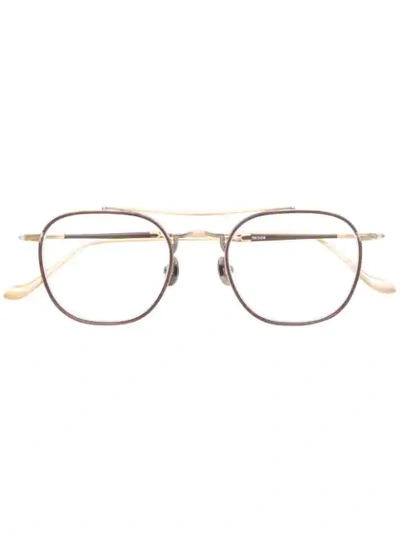 Shop Matsuda M3077 Eyeglasses In Brown