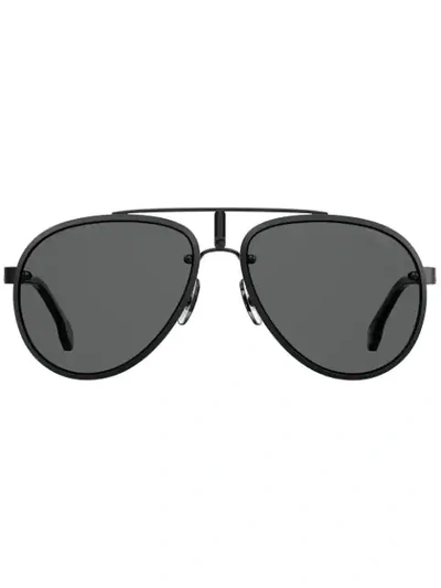 Shop Carrera Aviator Shaped Sunglasses - Grey