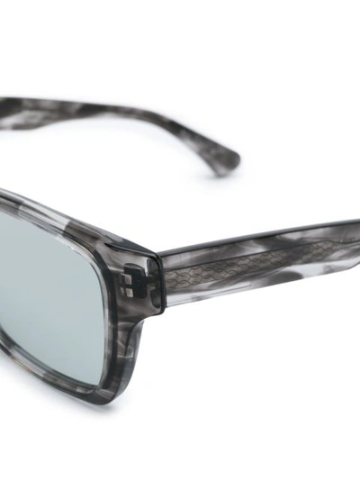 Shop Christian Roth Square Frame Sunglasses In Grey