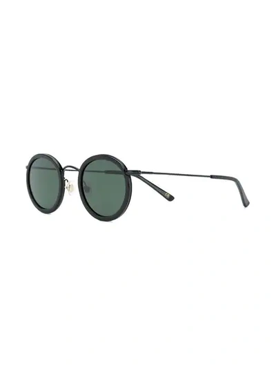 Shop Han Kjobenhavn Drum Sunglasses In Black