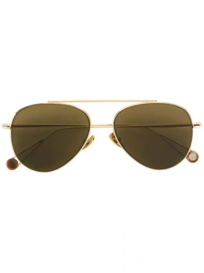 Shop Ahlem Place De La Republique Sunglasses In Metallic