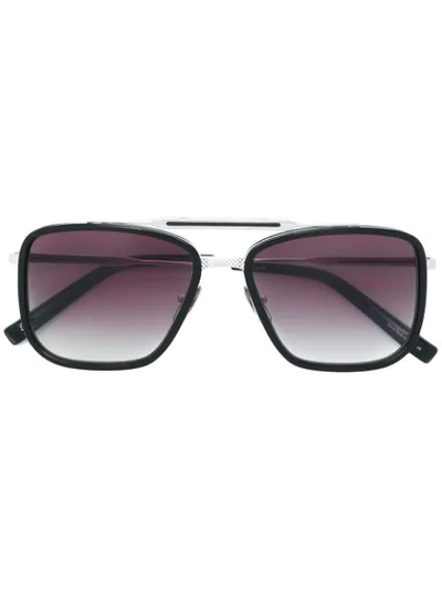 Shop Frency & Mercury The Vintage Square Sunglasses - Black