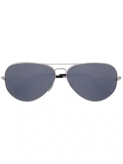 Ray Ban Classic Aviator Sunglasses In Grey