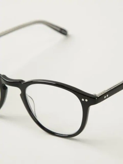 Garrett Leight Hampton Black Glasses In Black