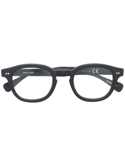 EPOS BRONTE SQUARE FRAME GLASSES - 黑色