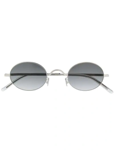 Shop Mykita Craft 005 Sunglasses In Silver