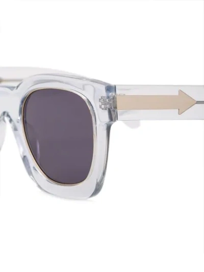 Shop Karen Walker Pablo Sunglasses In Grey