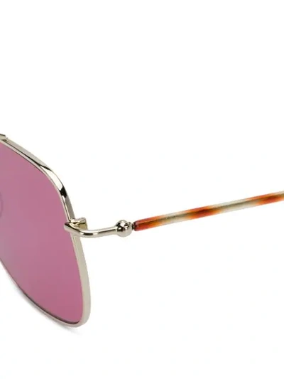 Shop Spektre Aviator Sunglasses In Gold