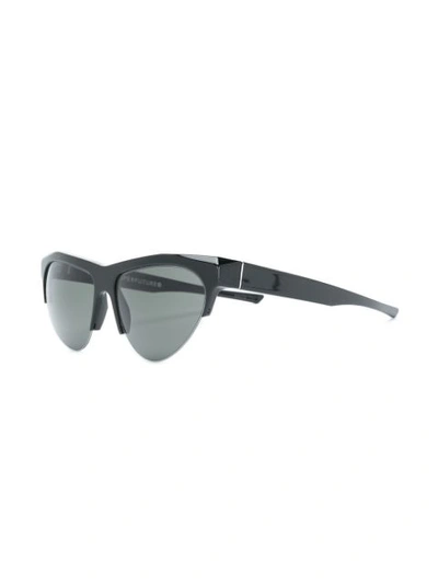 Shop Retrosuperfuture Ora Sunglasses In Black