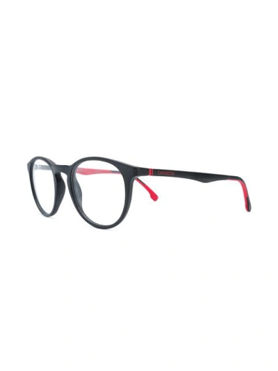 Shop Carrera Branded Colour Block Glasses - Black