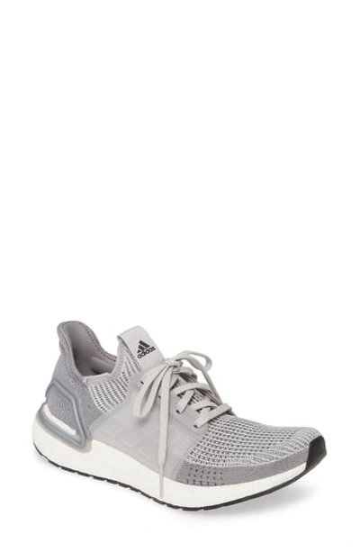 Shop Adidas Originals Ultraboost 19 Running Shoe In Grey/ Grey/ Core Black