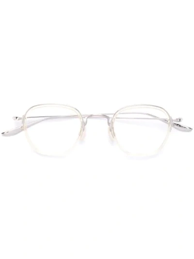 Shop Barton Perreira Alvar Glasses In Silver